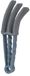 Brosse de ventilation pour voitures avec couvercle en microfibre