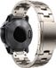 Strap-it Titane Bandje geschikt voor Garmin Fenix 5 (Plus & Sapphire) / Fenix 6 (Pro & Sapphire) / Fenix 7 / Fenix 8 47 mm / Fenix E / Epix Gen 2 47 mm / Forerunner 935/945/955/965/745 / Quatix 7 / Instinct (1) – QuickFit 22 mm – Titane