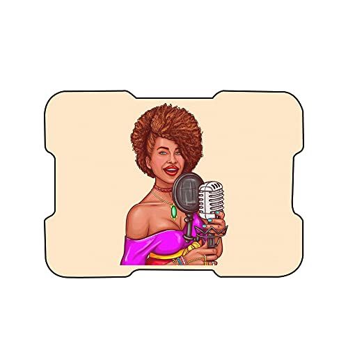 Bonamaison - Digitaal bedrukte muismat - 22x18 cm - Antislip - Kantoor/Thuis