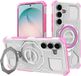 Techsuit - Carbon Shield PRO - Samsung Galaxy S26 Plus - Rose Transparent