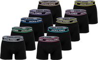Jack&Jones Boxershorts JACLIMES SOLID TRUNKS 10 PACK Zwart Mannen S