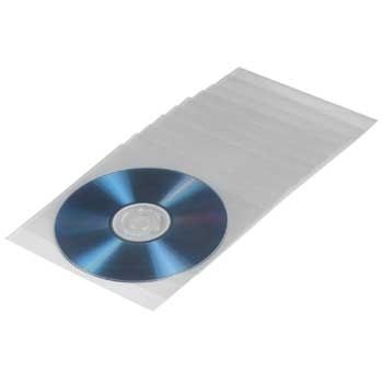 Hama CD-ROM/DVD-ROM Protective Sleeves 100, Transparent