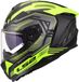 LS2 FF817 Challenger II Dravix Helm - Zwart/Geel - Maat XL