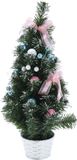 Merkloos / Sans marque Koopman International Kunstkerstboom - Mini - PVC - Inclusief Versiering - Groen - 50 cm