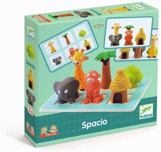Djeco - Eduludo Spacio - Denkspel - 3+ jaar
