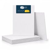 Artina 10-delige set canvaspanelen schilderskarton 3mm, 20x25 cm