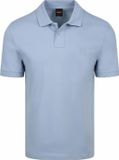 BOSS Passenger Polo Lichtblauw - Maat 3XL - Heren