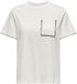 ONLY Karen T-shirt Manches Courtes Blanc S Femme
