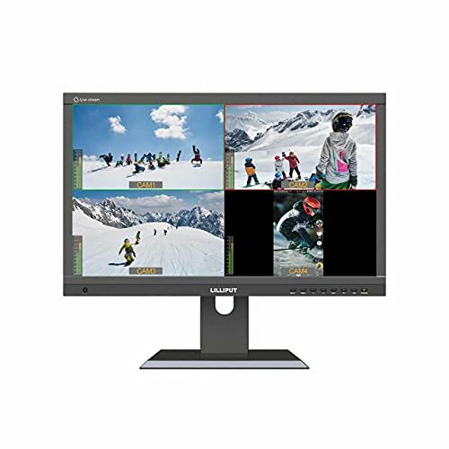 LILLIPUT PVM220S 21.5 inch draaibare monitor Quad Split Multiview Live Streaming & Multi Camera voor Android Mobiele Telefoon, DSLR Camera en Camcorde