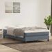 Maison Exclusive - Boxspring met matelas, gris foncé, 120x220 cm, velours