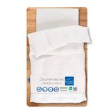 LINEA by Böhmerwald Allnights Knuffelig warm dekbed, 135 x 200 cm, 100% veren en dons, geschikt voor mensen met een allergie, wasbaar tot 60 °C, Made in Germany