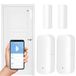 Capteur de porte Zigbee Wi-Fi - Sans fil - Maison intelligente - 2 pièces
