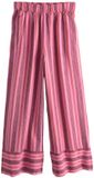 Next Dames Broek met wijde pijpen van gemengd linnen - Tall - Roze
