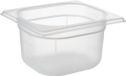 APS 82138 GN 1/6 Polypropyleen Transparante Container met literschaal