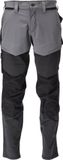 Mascot Customized Broek met kniezakken 22379-311 - steengrijs/zwart - C58 - 82