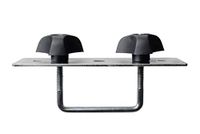 CAM 8288 standaard bevestiging dakkoffer, staal
