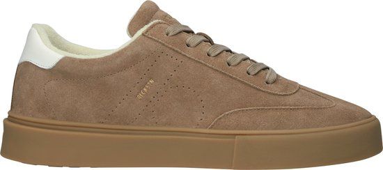 Blackstone QUARTZ AUDEN PERF - EG556 Portabello - Heren Lage Sneakers - Bruin - Maat 44