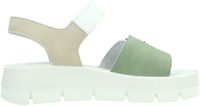 IGI&CO Sandalen met hak Vrouwen Wit Leer Hakhoogte 5 - 7 cm Maat 38