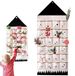 Adventskalender Stoff Adventskalender Noir et beige