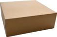 Depa Gebaksdoos Zwanenhalsdoos | kraftpapier | 26x26x9cm | bruin | 50 stuks