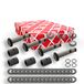 febi bilstein 01155 rep. set bouten, dubbele set, 1 stuk | Compatibel met: VW KAEFER