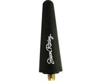 Simoni Racing Rubber Antenne 'Fun' - Zwart - Lengte 5cm