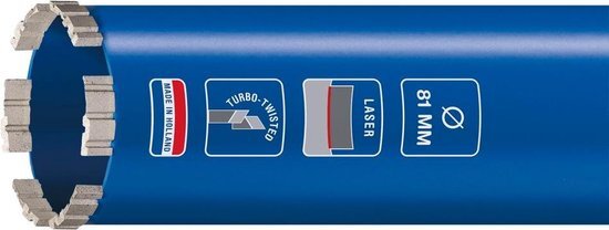 Carat laser diamantboor ø131x400mmxm30 beton classic