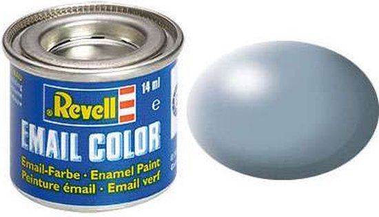 Revell #374 Grey - Satin - RAL7001 - Enamel - 14ml