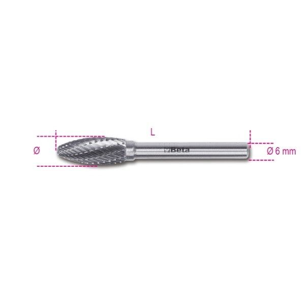 Beta 426MD/OG6 Hardmetalen frezen