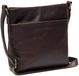 The Chesterfield Brand Leren Schoudertas Navene Crossbody Bag Brown Donkerbruin