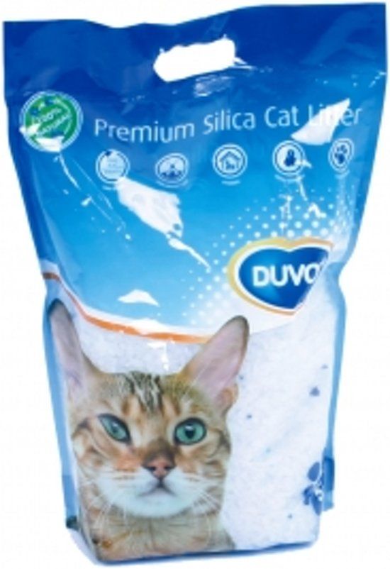 Laroy Duvo DUVO+ Silica Kattenvulling - 6 x 5 Liter