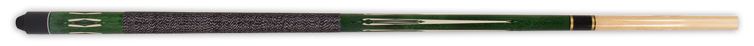 Tycoon Hardwood Pool Cue Green