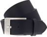 Vanzetti Leren Riem Denim Love 45mm Full Leather Belt W95 Black Zwart