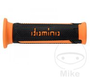 Domino poignée ouverte A350 Turismo noir orange pour moto