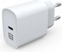 XtremeMac USB-C Lader - 100% Gerecycled Plastic - 20W - Wit