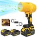 StarTech X50 Turbo bladblazer - Accubladblazer met borstelloze motor - 18V accu inbegrepen - 300.000 omwentelingen per minuut - 350 m/s luchtsnelheid - Handapparaat - Goud