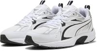 PUMA Milenio Tech_ Unisex Sneakers - Puma White-Puma Black-Puma Silver