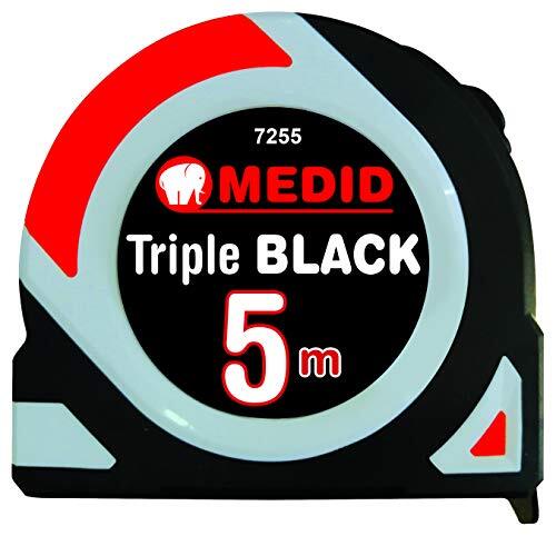 Medid 7255 Flexometer 3-voudig zwart