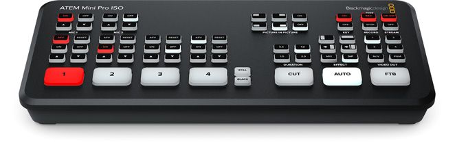 Blackmagic ATEM Mini Pro ISO - 2K Ultra HD Video Switcher
