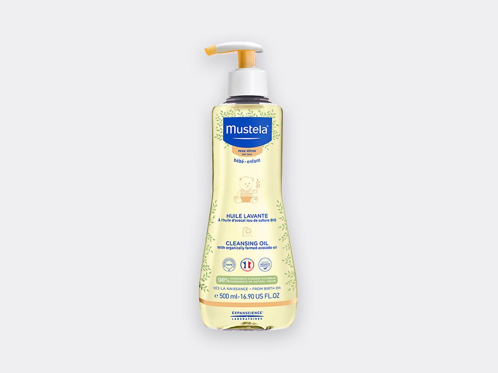 Mustela Bébé Body Oil - 500ml - For Dry Skin