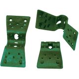 tenax Clips net, 3,5 cm, groen, 500 clips
