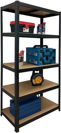 Erro Storage ERRO Opbergrek - 90 cm breed - 875 kg draagkracht - Zwart