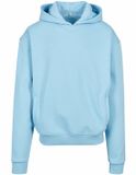 Build Your Brand - Ultra Heavy Oversized Hoodie - Baltic Blue maat 3XL