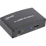 Inline 65009 Video Splitter - Zwart - HDMI 1.4a - Aluminium