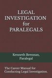 Legal Libri GmbH Legal Investigation for Paralegals Paperback