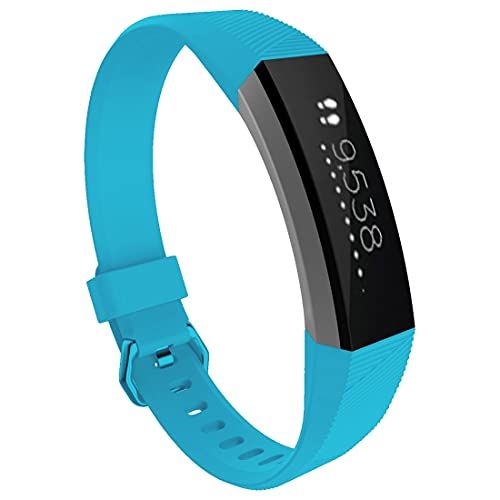 By Qubix Qubix Fitbit Alta HR Siliconen Bandje - Large - Zee Blauw