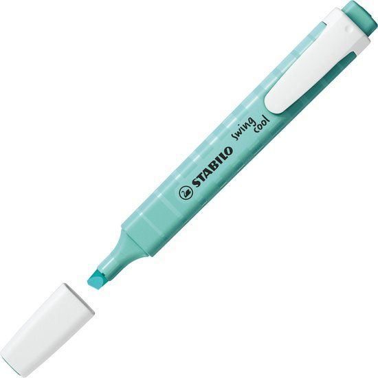 STABILO Swing Cool Pastel - Markeerstift - Vleugje Turquoise