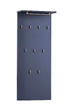 Schildmeyer Haakpaneel, houtmateriaal, 50 x 20,9 x 120,6 cm, nachtblauw/goud
