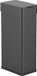 KITCHEN MOVE Silverlake Black Automatische keukenafvalemmer, 90 l, roestvrij staal