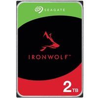 Seagate IronWolf ST2000VN003 - Vaste schijf - 2 TB - intern - 3.5" - SATA 6Gb/s - 5400 tpm -buffer: 256 MB - met 3 jaar Seagate Rescue Data Recovery